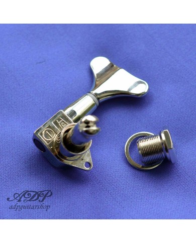 2 kompakte Bass-Mechaniken im Gotoh-Stil, Chrom, rechte Seite