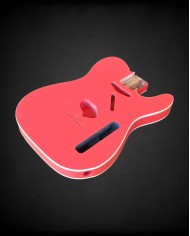 Corps Telecaster Aulne 2 Pièces – Nitro Gloss Double Binding