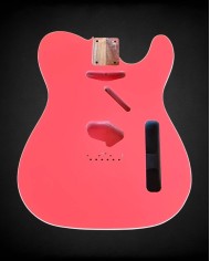 Telecaster-Korpus, zweiteilige Erle, Nitro Gloss, Double Binding