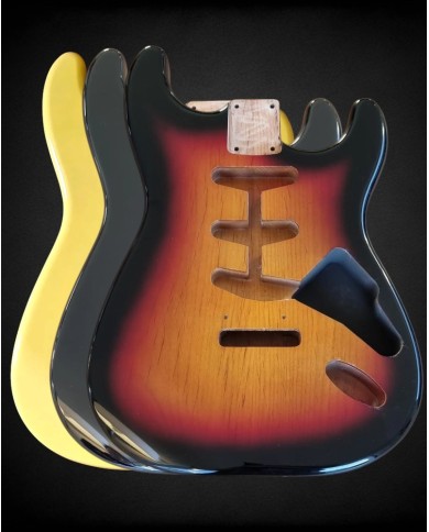 Stratocaster 2P Alder Body, Nitro Gloss Finish | ADP