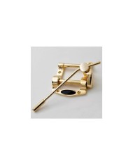 Vibrato Goldo G5 Gold, Bigsby B5 Stil