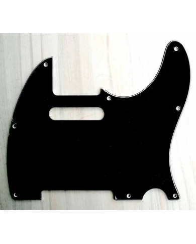 Pickguard Telecaster Noir 3ply 8 trous- ALL PARTS