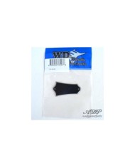 Cache truss rod cloche Noir WD pour Guitares Gibson