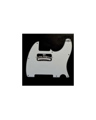 Individuelles Schlagbrett für Fender Telecaster mit TV JONES Humbucker weiß/schwarz/weiß