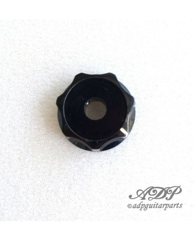 Unterer konzentrischer Knopf Oberer konzentrischer Knopf Deluxe Jazz Bass Schwarz Fender