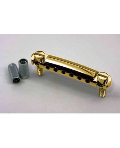 TonePros - Tune-O-Matic Steg + Nashville Saitenhalter Gold für Gibson LP SG