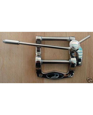 Duesenberg Tremola +WD B5 Umrüst-KIT: Steg mit 6 Saitenreitern + Pickupplatte Chrom