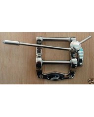 Duesenberg Tremola +WD B5 Umrüst-KIT: Steg mit 6 Saitenreitern + Pickupplatte Chrom