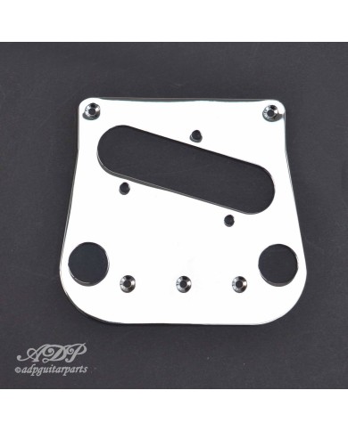Duesenberg Tremola +WD B5 Umrüst-KIT: Steg mit 6 Saitenreitern + Pickupplatte Chrom