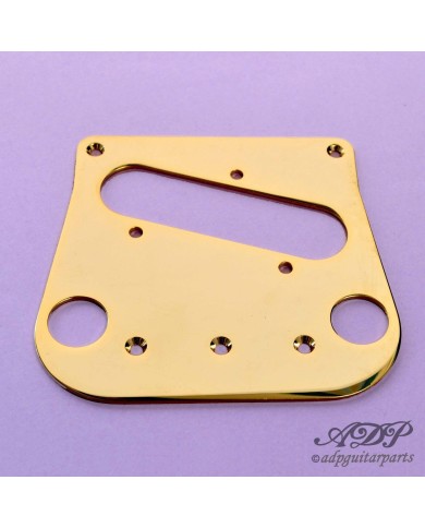 Bigsby B50 Licensed + WD Conversion Kit: Steg mit 6 Saitenreitern + Tonabnehmerplatte Gold