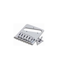 Lefty Gotoh GTC201  6 Brass Saddles Bridge for Telecaster Chrome