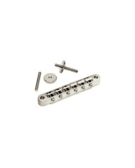 Gotoh Classic ABR1 Narrow M4 Post Style Tune-O-Matic Steg, Nickel GE104B