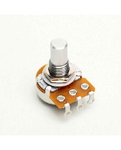 Mini-Potentiometer Vollachse 1-Meg Solid Shaft Linear Roller Pot für Jazzmaster, 6.5mm
