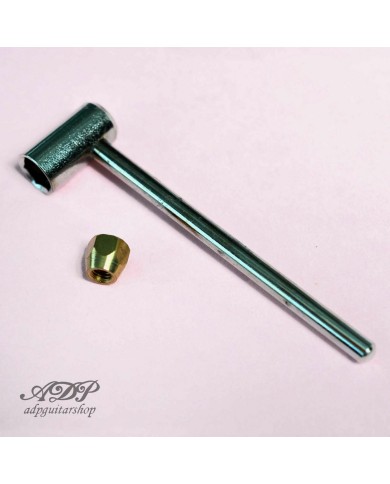 Gibson Guitars Halsstabmutter + 5/16" (10-32) 8-mm-Innensechskantschlüssel