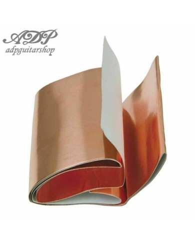 Selbstklebende Kupferfolie zur Abschirmung von Fräsungen, Schlagbrettern, 50cm x 10cm