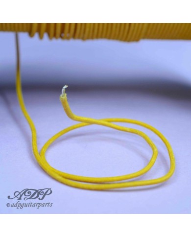 Vintage GAVITT 22AWG Kabel, gelb, 1 m