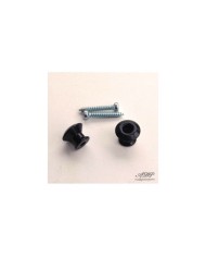 2 schwarze Dunlop Security Lock System Gurtpins