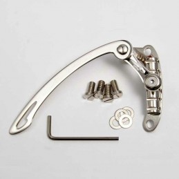 Tremolo Goldo Les Trem TLT2N, nickel, Flat arm