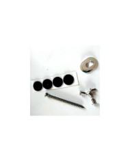 TOWNER Hinge Plate Adapter-KIT Bigsby Aluminium mit 2-Zoll-Schrauben