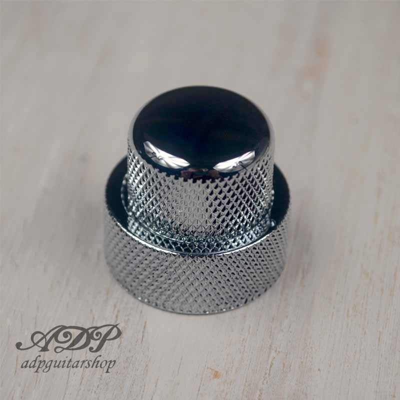 CTS 250K/500K A Double Pot + Concentric Chrome Knob