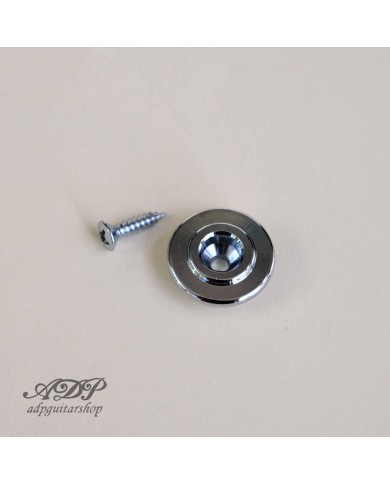 Guide Cordes Gotoh Chrome pour Basse. Diamètre 3/8"