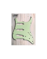 Pickguard Mint green SSS Stratocaster 3 ply 11 trous