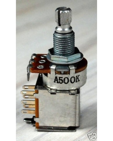 Push-Pull-Poti 500 kOhm A, Split Phase oder 7 Sounds Strat Tele Metric EL500