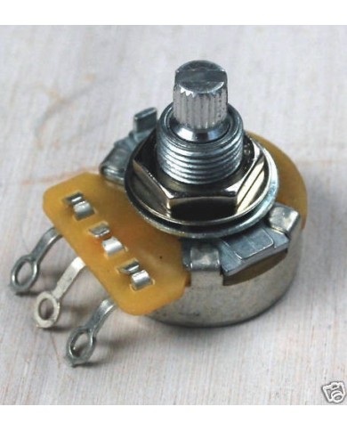 CTS 500 kOhm Audio-Potentiometer, 6 mm gerändelte Achse, Strat, EP-4386