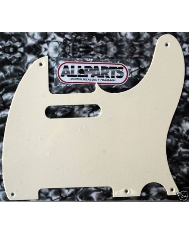 Telecaster-Schlagbrett Parchment 5 Löcher US Vintage Thin .060" 1-lagig PG0560-051