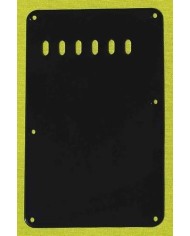 Stratocaster-Vibratoabdeckung Schwarz, 1-lagig, 6 Löcher, 52,4mm