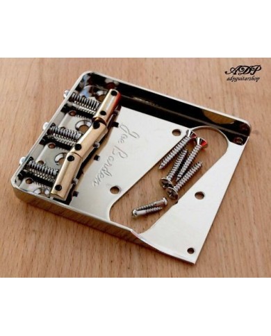 Telecaster Vintage Joe Barden Saitenhalter mit kompensierten Tele-Brückenreitern TB-5140-001