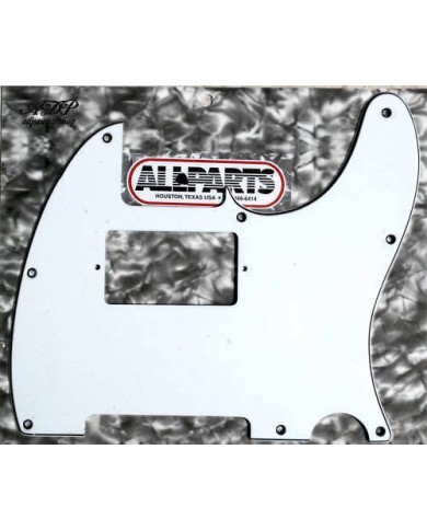 Telecaster Schlagbrett Humbucker Weiß 3-lagig 8H White