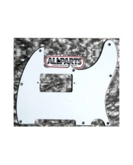 Telecaster Schlagbrett Humbucker Weiß 3-lagig 8H White