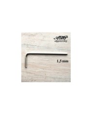 Cle Allen Metrique 1,5mm Steg-Saitenhalter