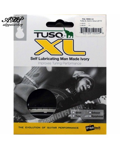 Graph Tech Tusq XL PQL-5000-L0 Sattel für Linkshänder Tele Strat, geschlitzt, 43mm