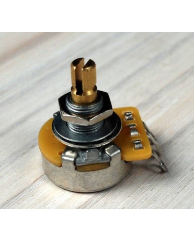 CTS 500 kOhm Linear-Potentiometer, gerändelte 6-mm-Achse, Split Shaft POT CTS EP-4986