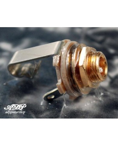Mono-Klinkenbuchse, Gold, USA Switchcraft -11, 1/4"