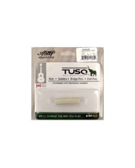 Sillet Graph Tech  Tusq  PQ-6114-00 Acoustic Slotted nut 43.3x 4.95mm