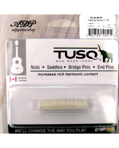 Graph Tech Tusq Sattel PQ-6138-00 Akustik 1 7/8" geschlitzter Sattel 48.21x4.8mm