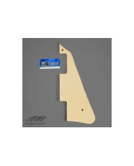 Pickguard for Gibson Les Paul style guitar Humbucker Cream 1Ply Fin 060"