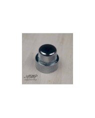 Bouton Double Concentric Chrome Superpose bas aluminium