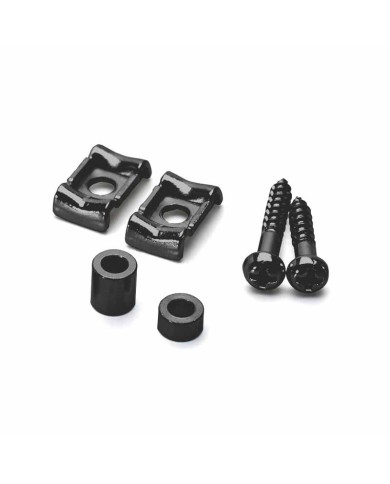 Saitenniederhalter Gotoh Butterfly 2 x Saitenniederhalter Schmetterling Strat Tele Schwarz