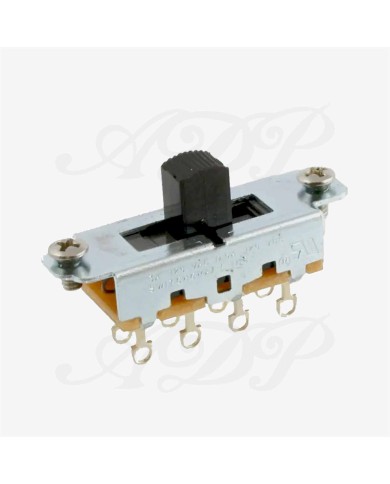 On-Off-On Schiebeschalter Switchcraft 11D1049X für Fender Mustang Duosonic