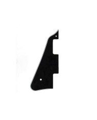 Left Handed Black 3ply Pickguard for Epiphone Les Paul Standard Humbuckers