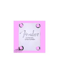 Plaque manche Fender Corona California Neck Plate No Tilt hole Chrome 0991446100