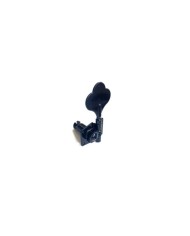4 Bassmechaniken 2+2 mit reversiblen Getrieben, Schwarz, 14-mm-Achse