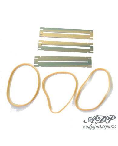 Griffbrettschutz-Set (schmal-mittel-breit + Gummibänder)