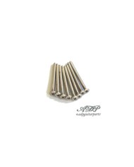 8 P90 Pickup-Schrauben Nickel 2.6 x 40mm