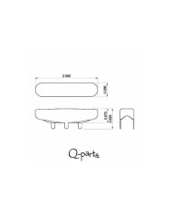 Pickup Cover Relic Telecaster Neck Nickel Aged Collection Q-Parts