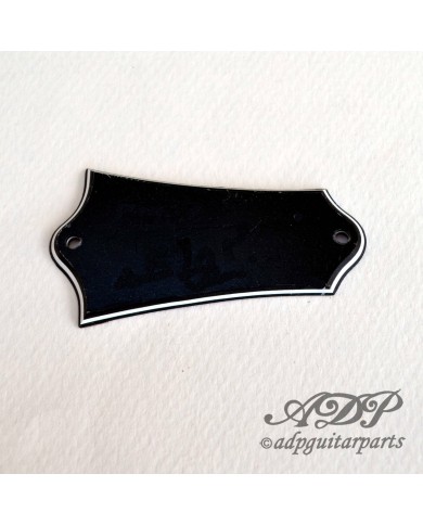 Schwarze WD-Halsspannstab-Abdeckung für Gibson-Gitarren